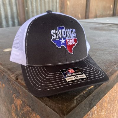 Trucker's Cap - Black/White Texas